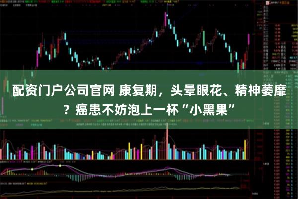 配资门户公司官网 康复期，头晕眼花、精神萎靡？癌患不妨泡上一杯“小黑果”